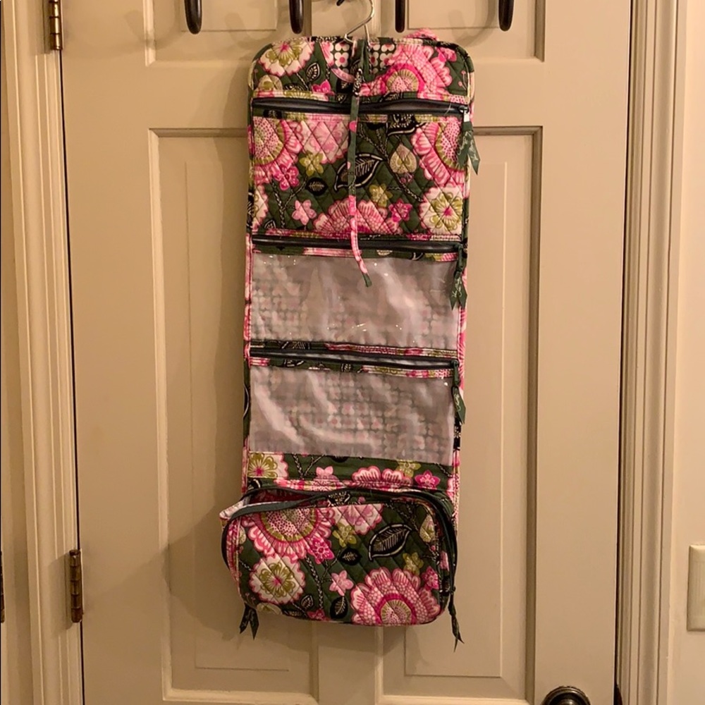 Vera Bradley Traveling/Hanging Make-Up case